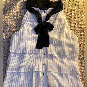 WHBM SL Pleated Bow Halter